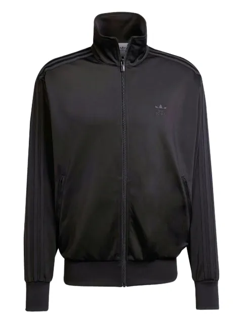 adidas three-stripe zip-up sweatshirt