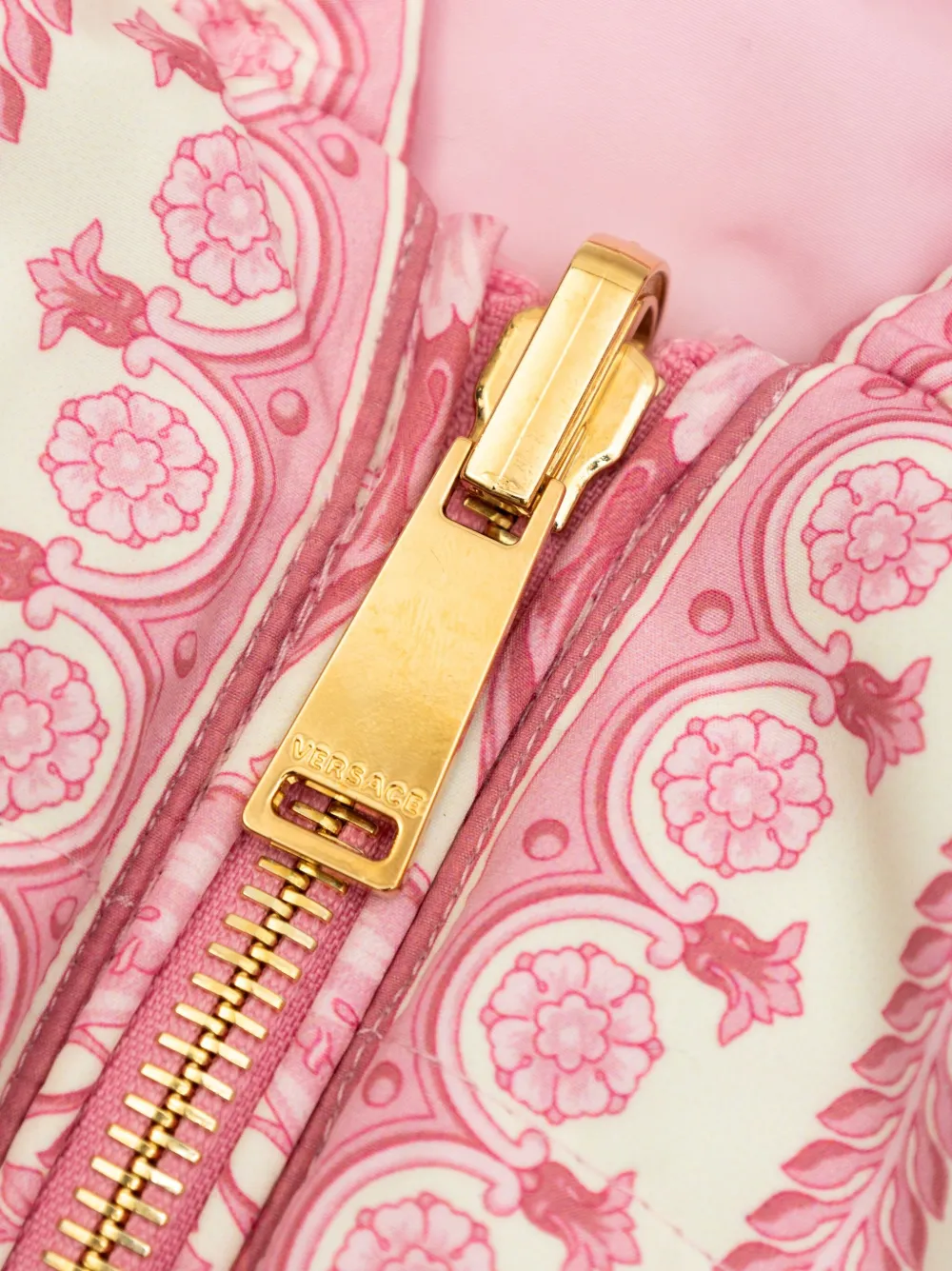 Versace Kids Jack met capuchon Roze