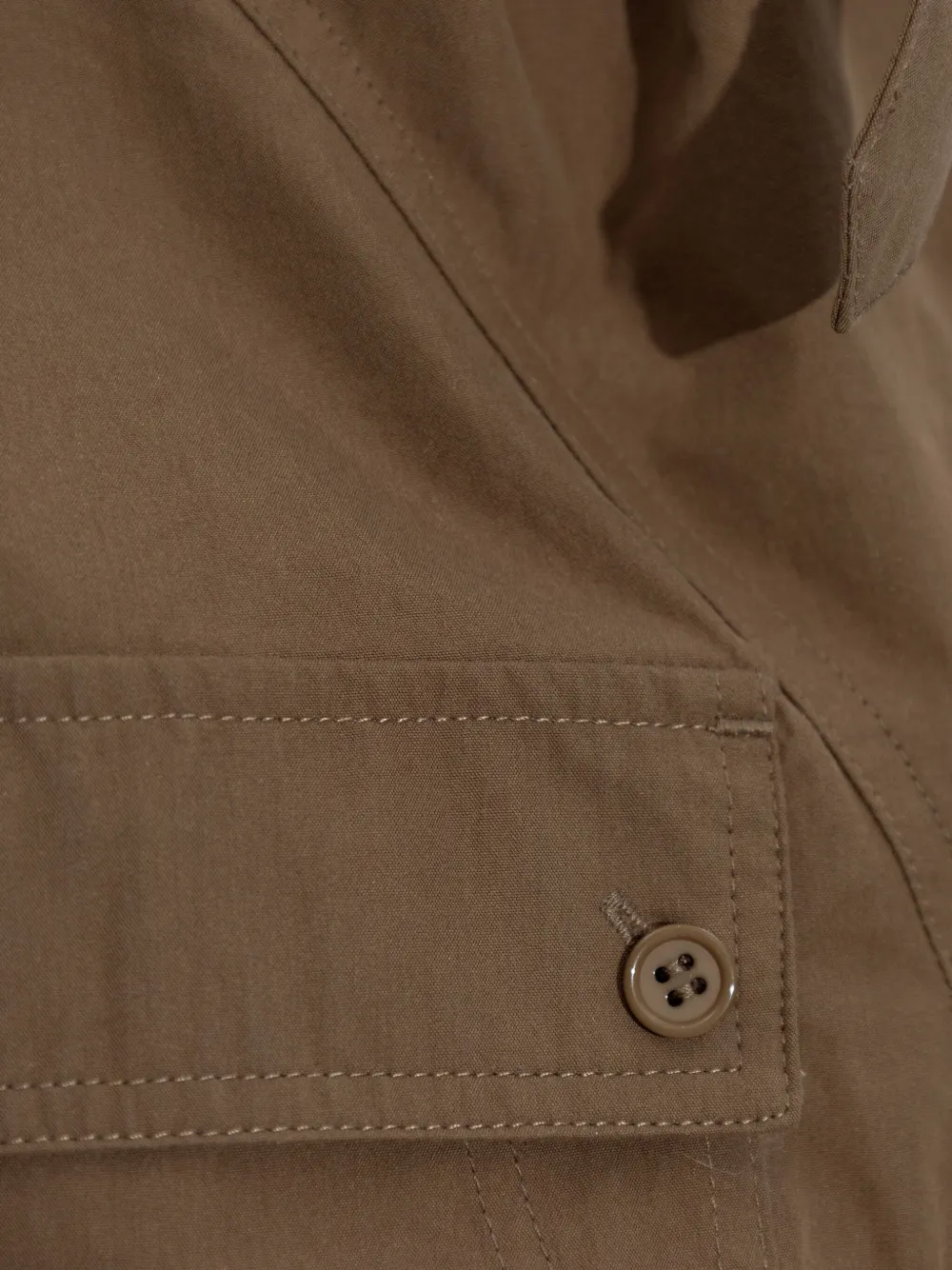 Isabel Marant Étoile Patch-pocket Top In Brown