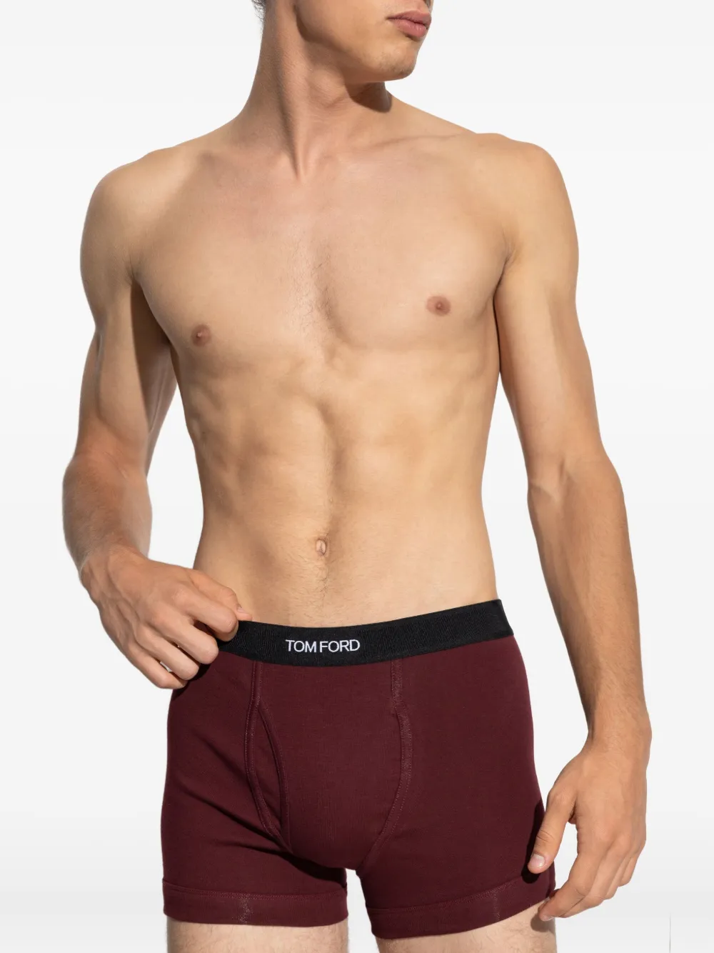 TOM FORD branded-waistband boxer shorts Rood