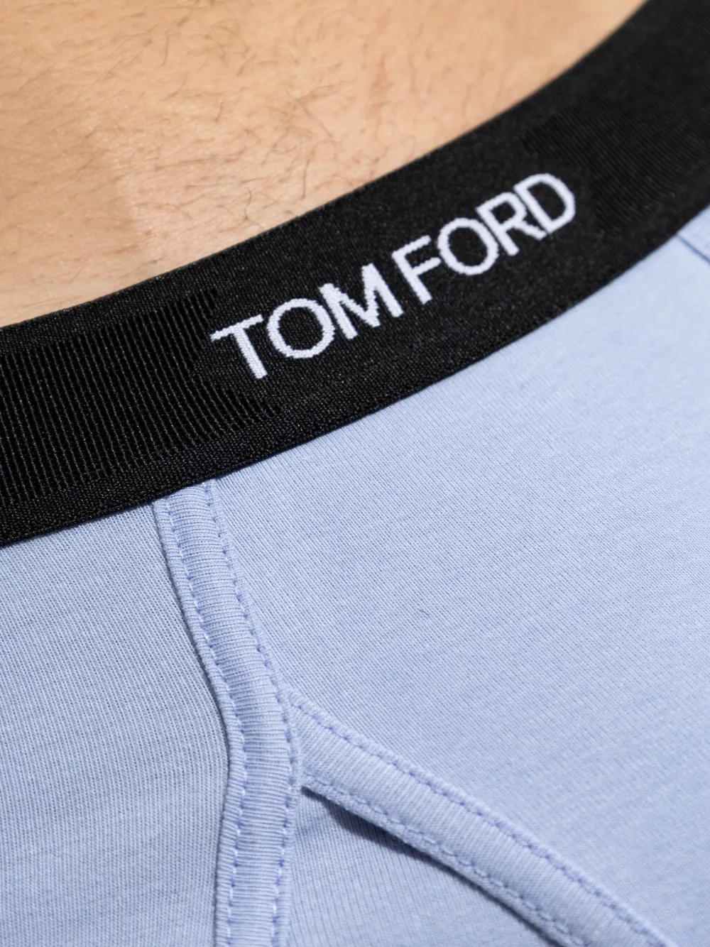 TOM FORD logo-band briefs Blauw
