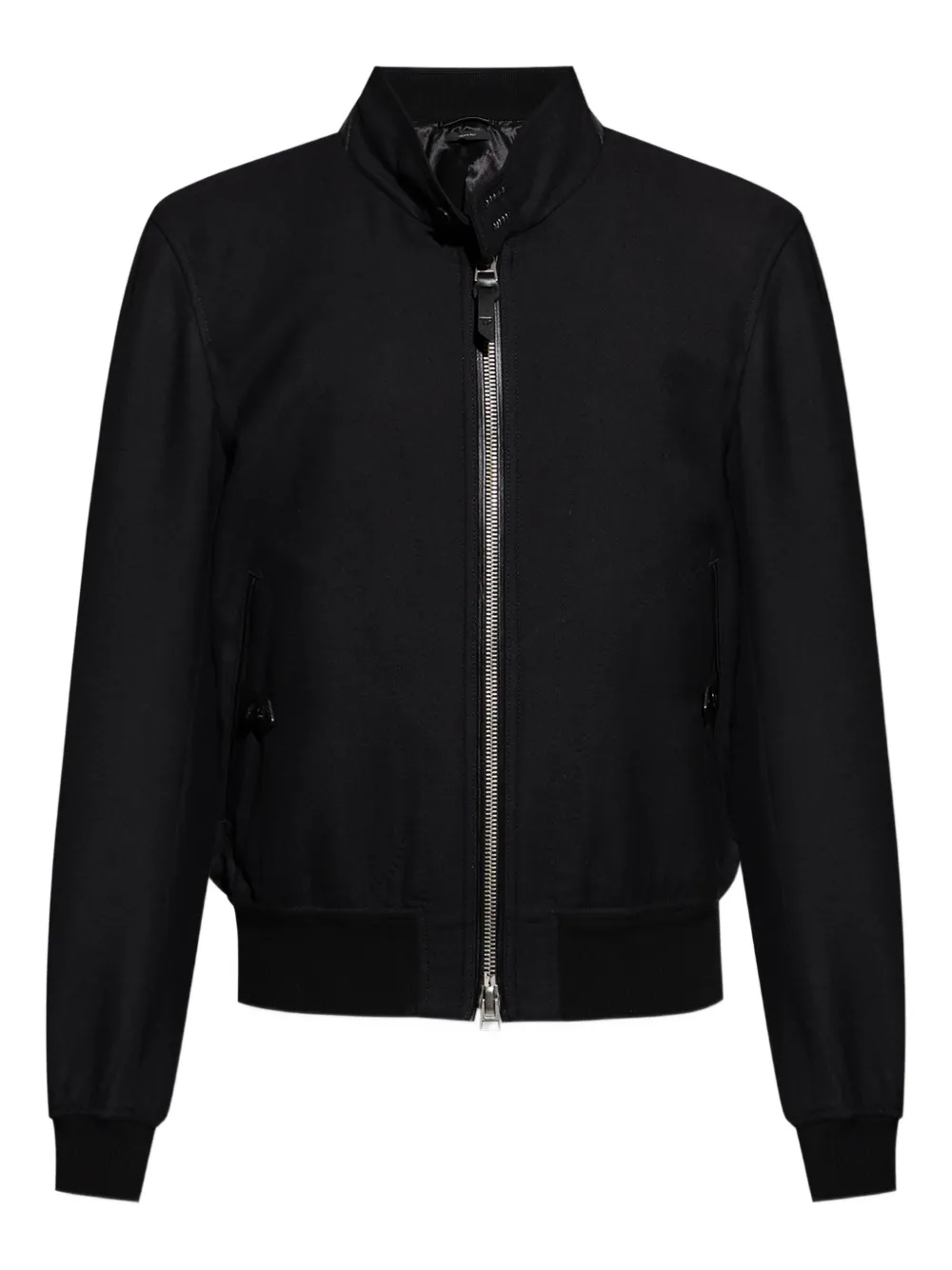 TOM FORD zip-fastening bomber jacket Zwart
