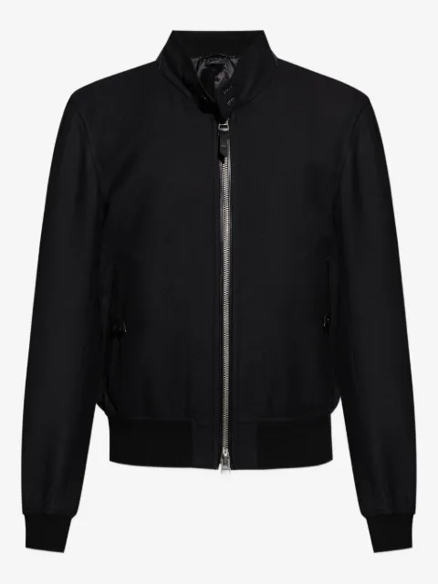 TOM FORD zip-fastening bomber jacket