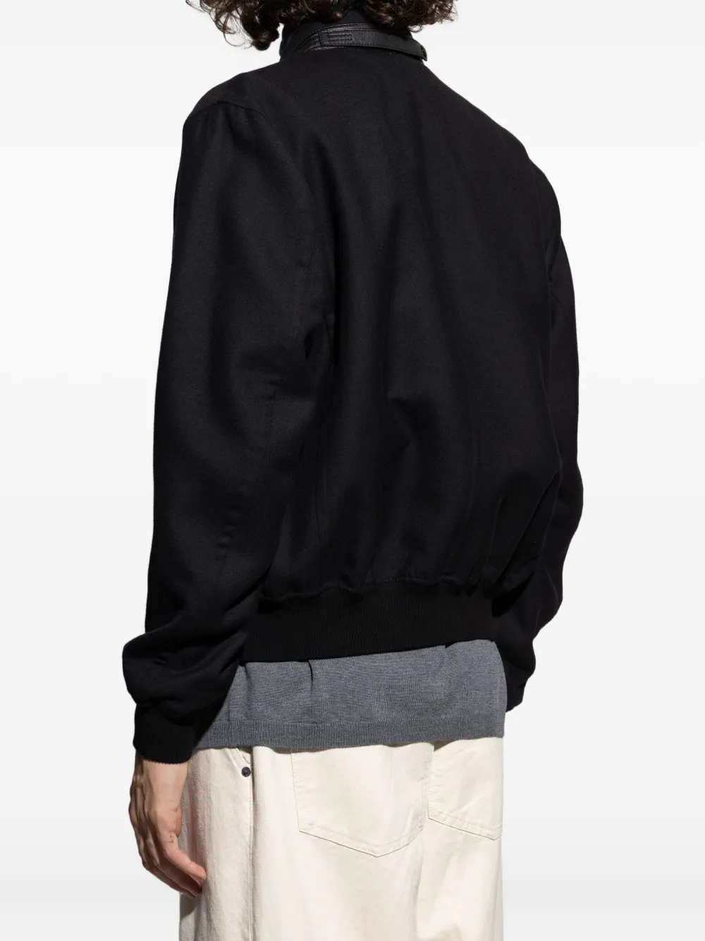 TOM FORD zip-fastening bomber jacket Zwart