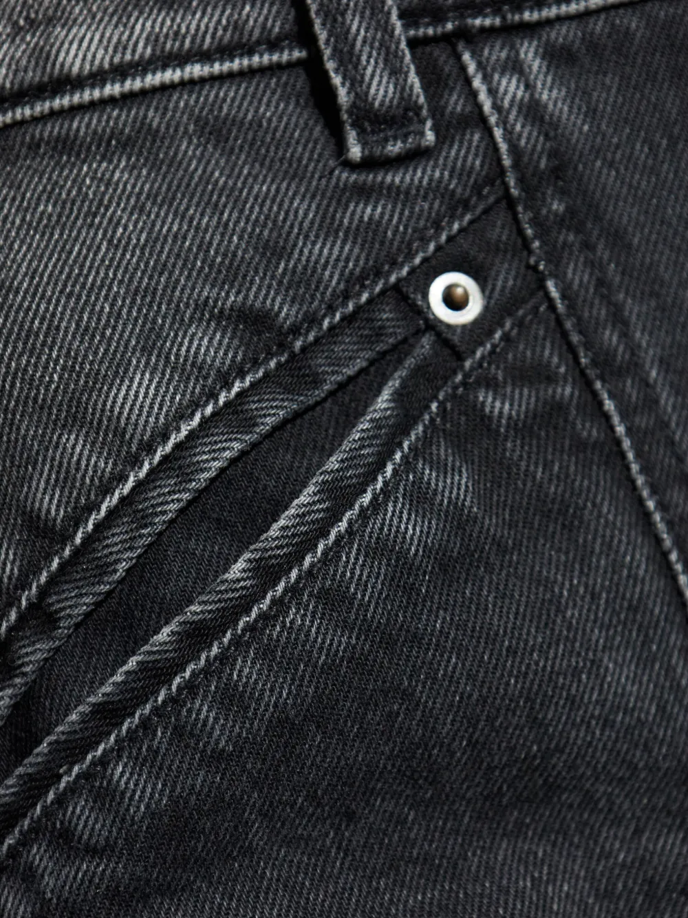 ISABEL MARANT Catarina panelled jeans Zwart