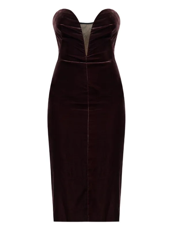 asos black embroidered dress The Minda Modest Embroidered Dress main image 0
