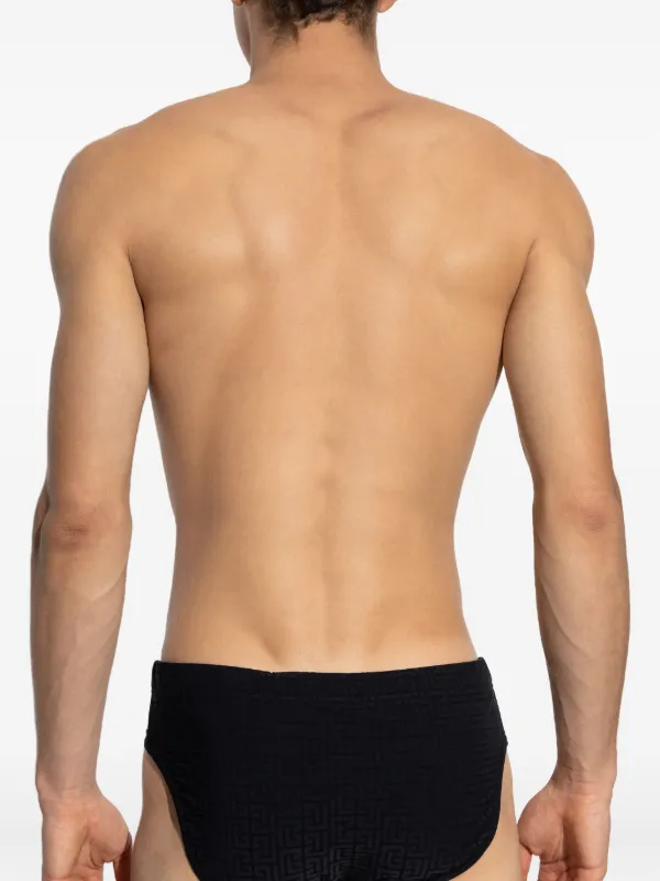 Balmain Sunga Com Cordão De Ajuste | Preto | FARFETCH BR