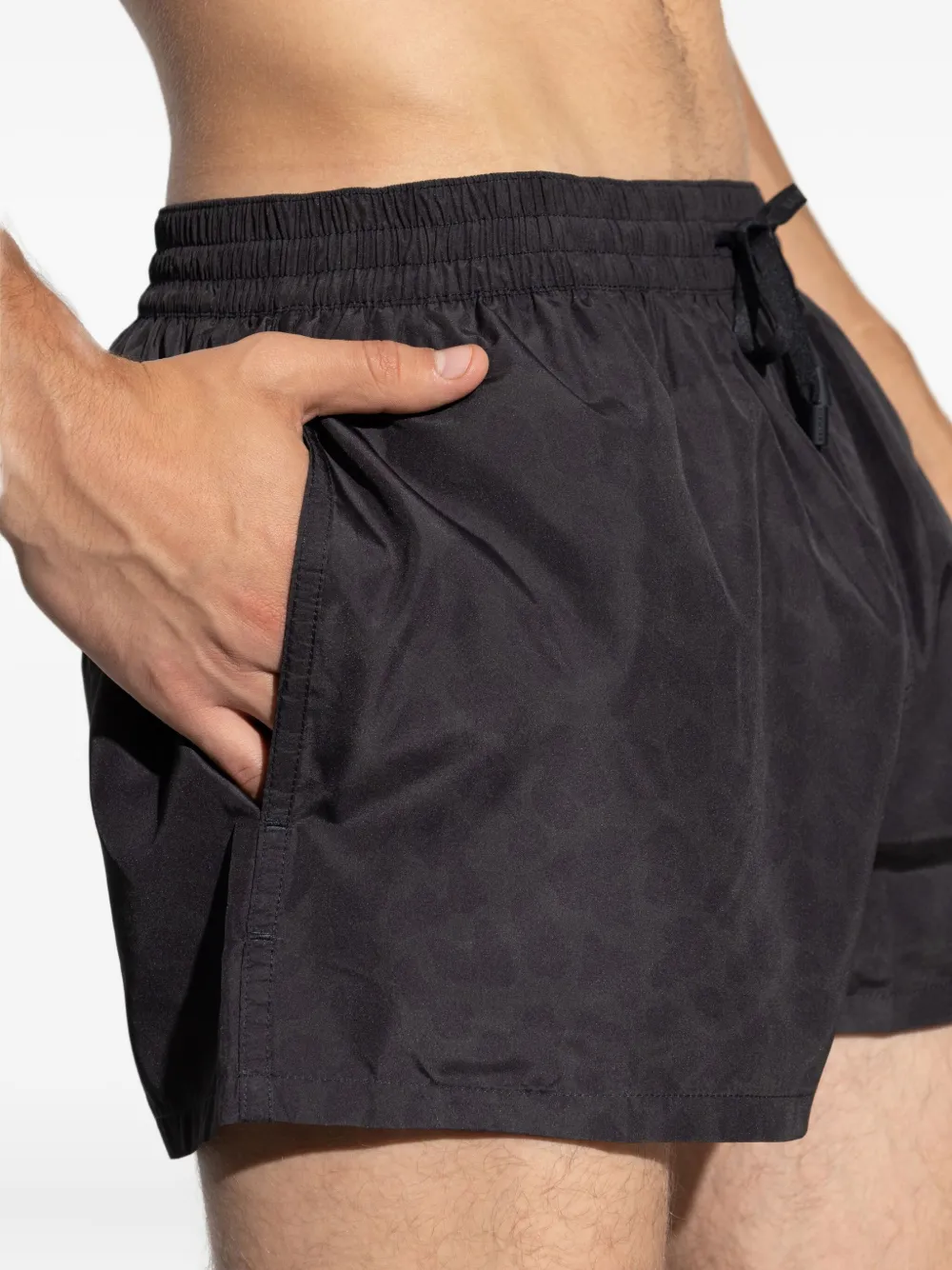 Balmain Zwembroek met trekkoord Zwart