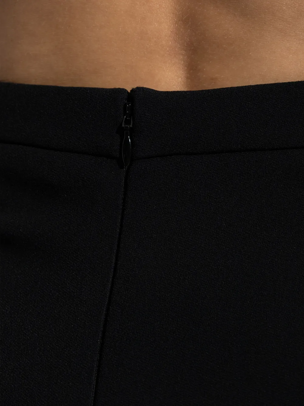 Givenchy Midi Zip-fastening Skirt In Black