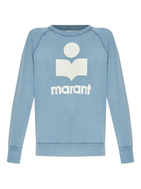 MARANT ÉTOILE logo-print cotton sweatshirt