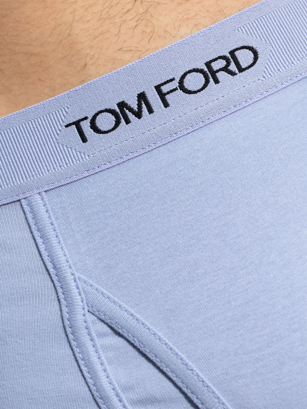 TOM FORD Shorts verfraaid met logo Blauw