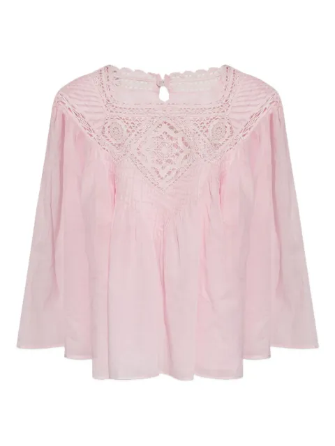 MARANT ÉTOILE lace-insert blouse
