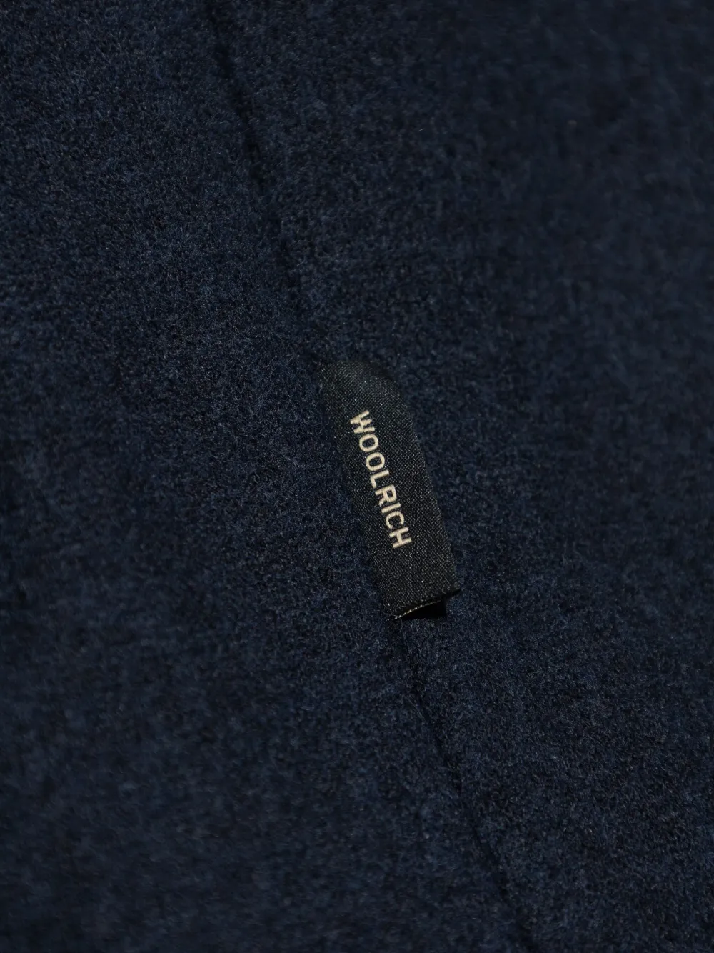 Woolrich hooded buttoned jacket Blauw