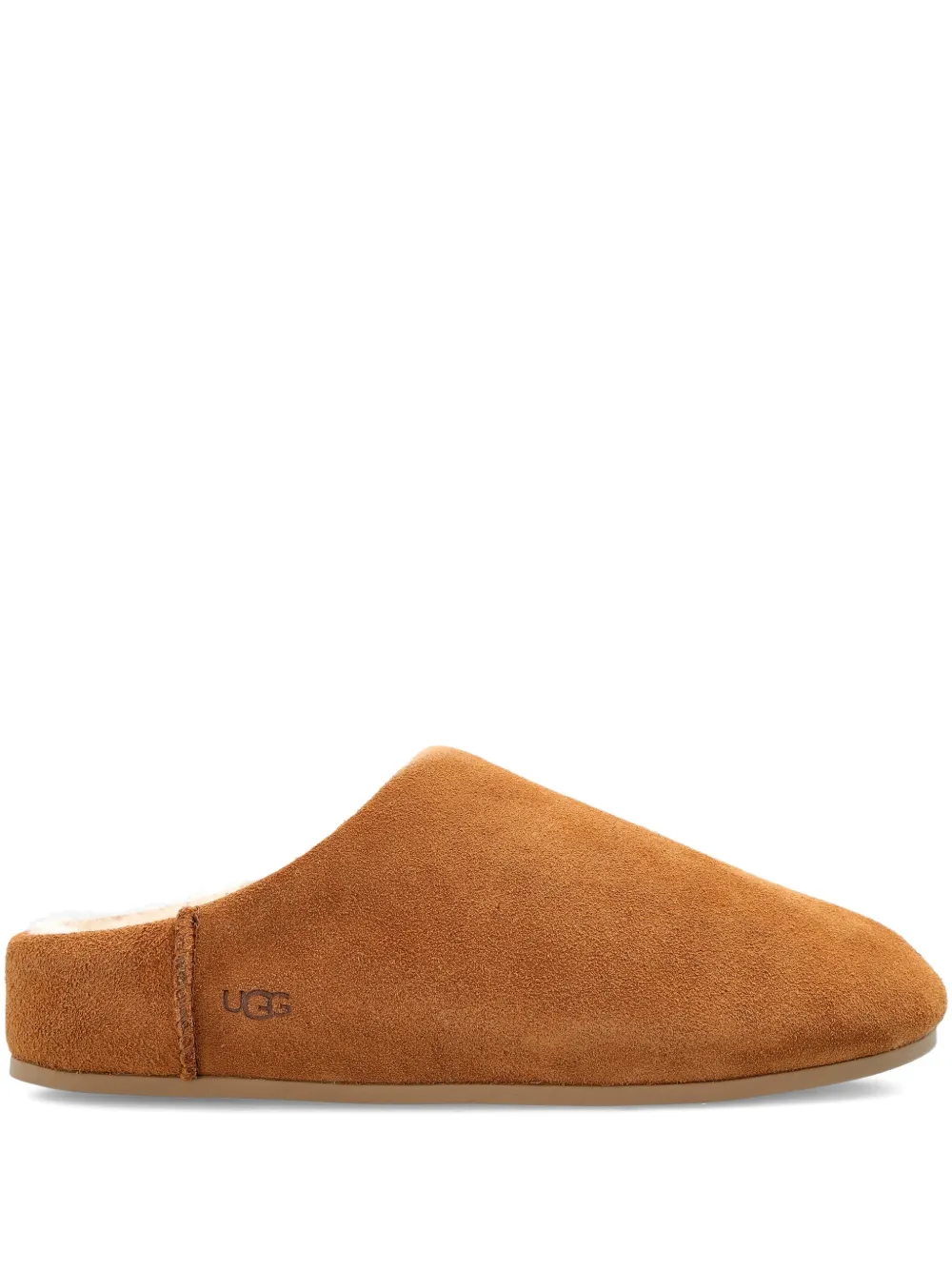 UGG suede leather slipper boots Brown