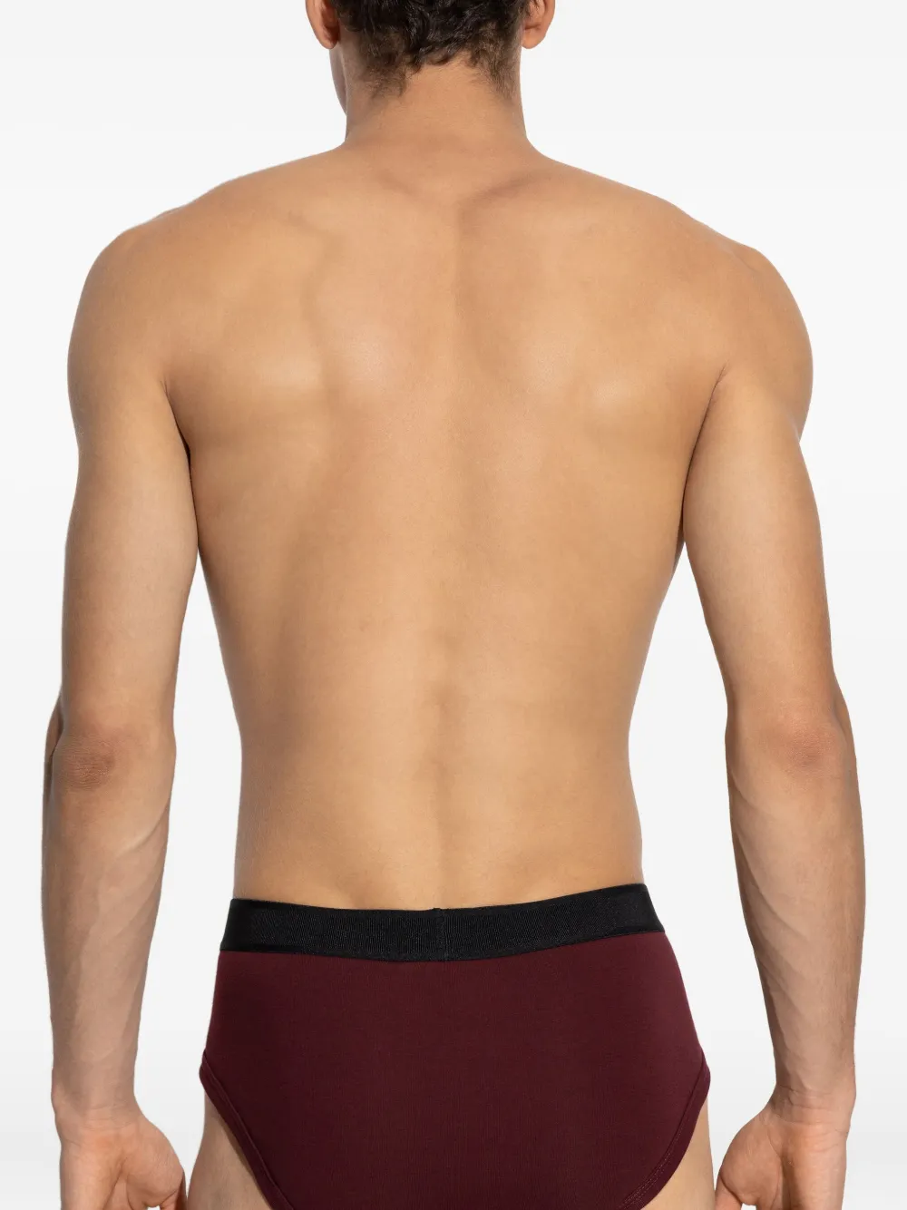 TOM FORD Slip met logo Rood