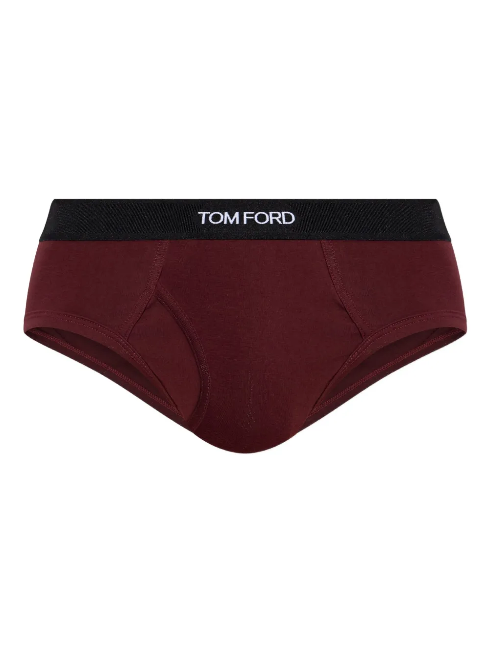 TOM FORD Slip met logo Rood