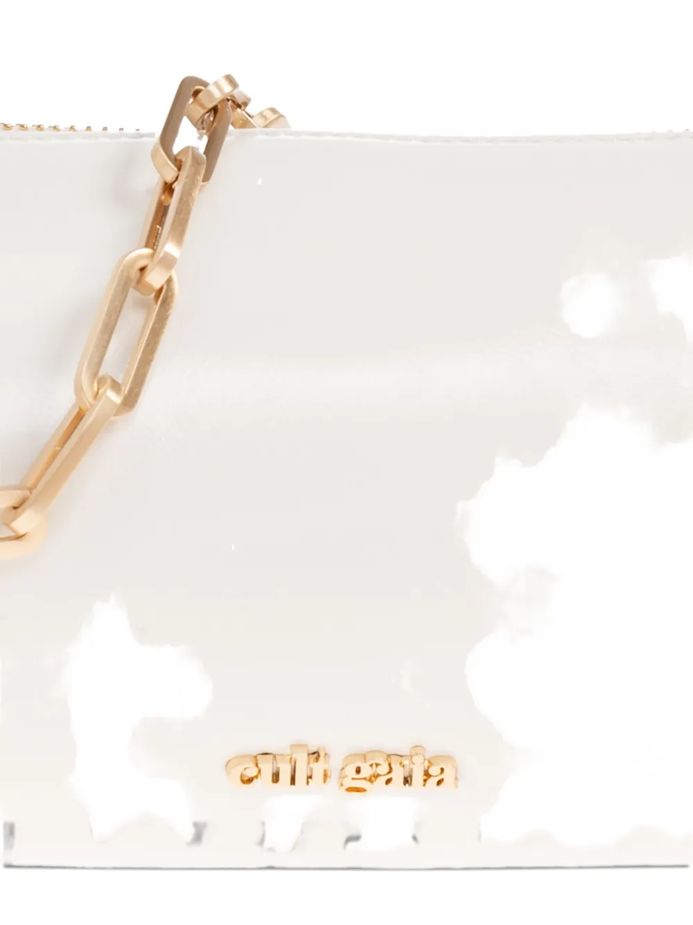 Cult Gaia Cylindrical Chain-strap Shoulder Bag In White
