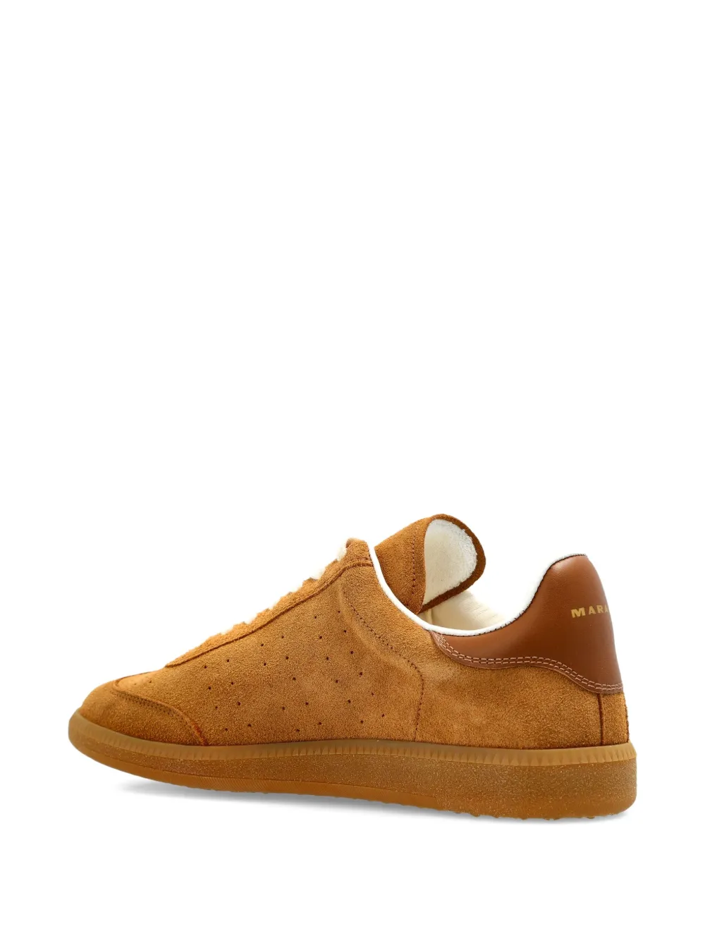 MARANT Bryce leather sneakers Brown