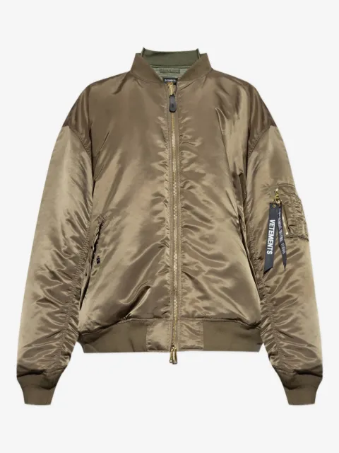 VETEMENTS zip-fastening bomber jacket