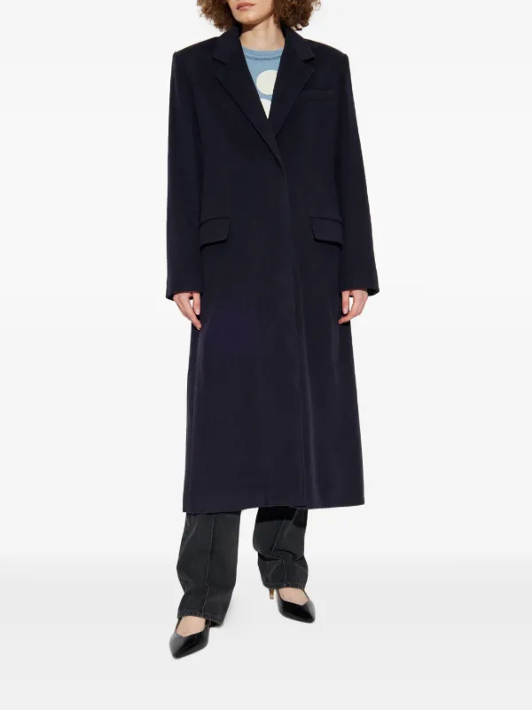 コート ISABEL MARANT ISIDORA DOUBLE-BREASTED COAT IN WOOL ISABEL MARANT Isidora double-breasted Wool Coat | Grey