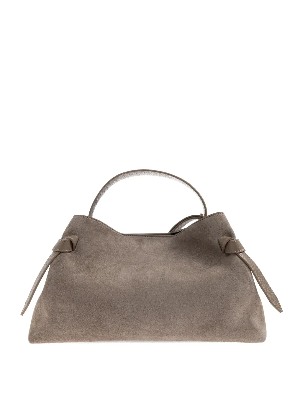 Gyoza suede tote bag