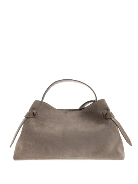 Yuzefi Gyoza suede tote bag