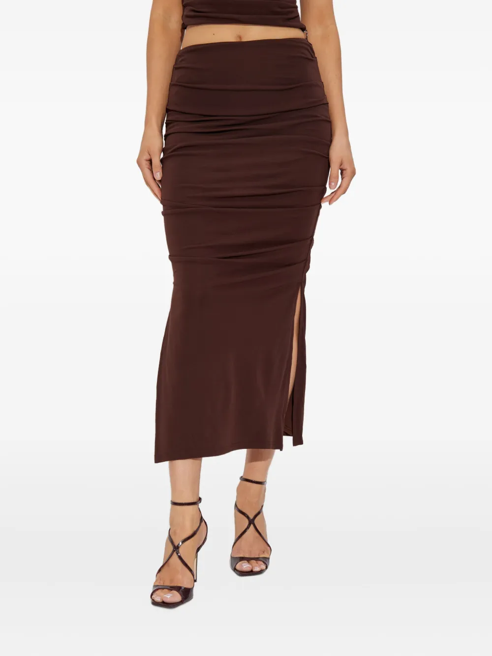 Cult Gaia Dany midi-rok Bruin