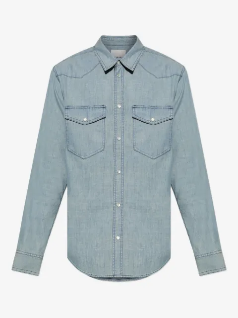 MARANT double-pocket cotton shirt