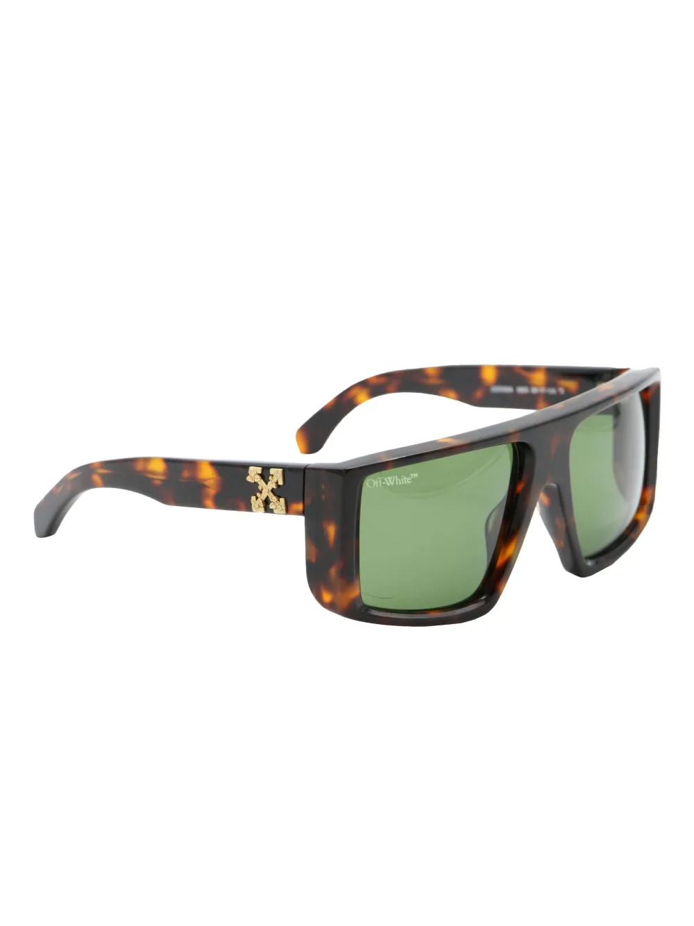 Off-White tortoiseshell square-frame sunglasses Bruin