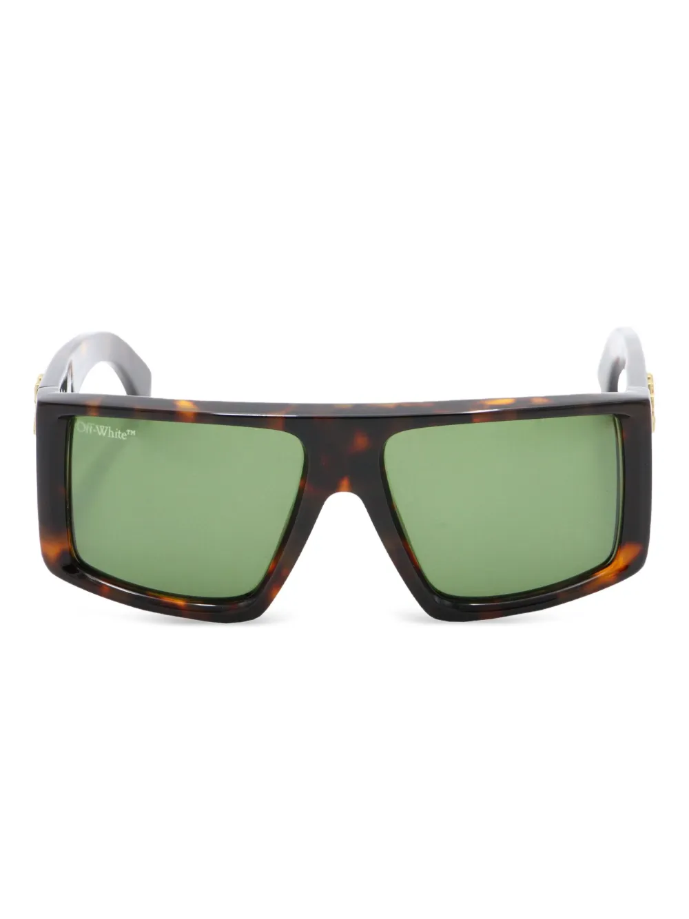 Off-White tortoiseshell square-frame sunglasses Bruin