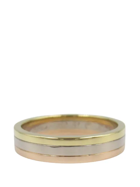 Cartier 2010-2025 Tricolor 18K Gold Vendome Louis Cartier Wedding ring