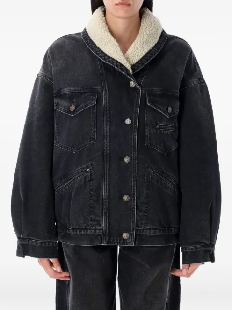MARANT ÉTOILE 피미아 셰르파 칼라 데님 재킷