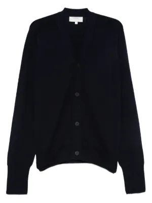 トップス STUDIO NICHOLSON CARDIGAN Navy Sen Cardigan by Studio Nicholson on Sale
