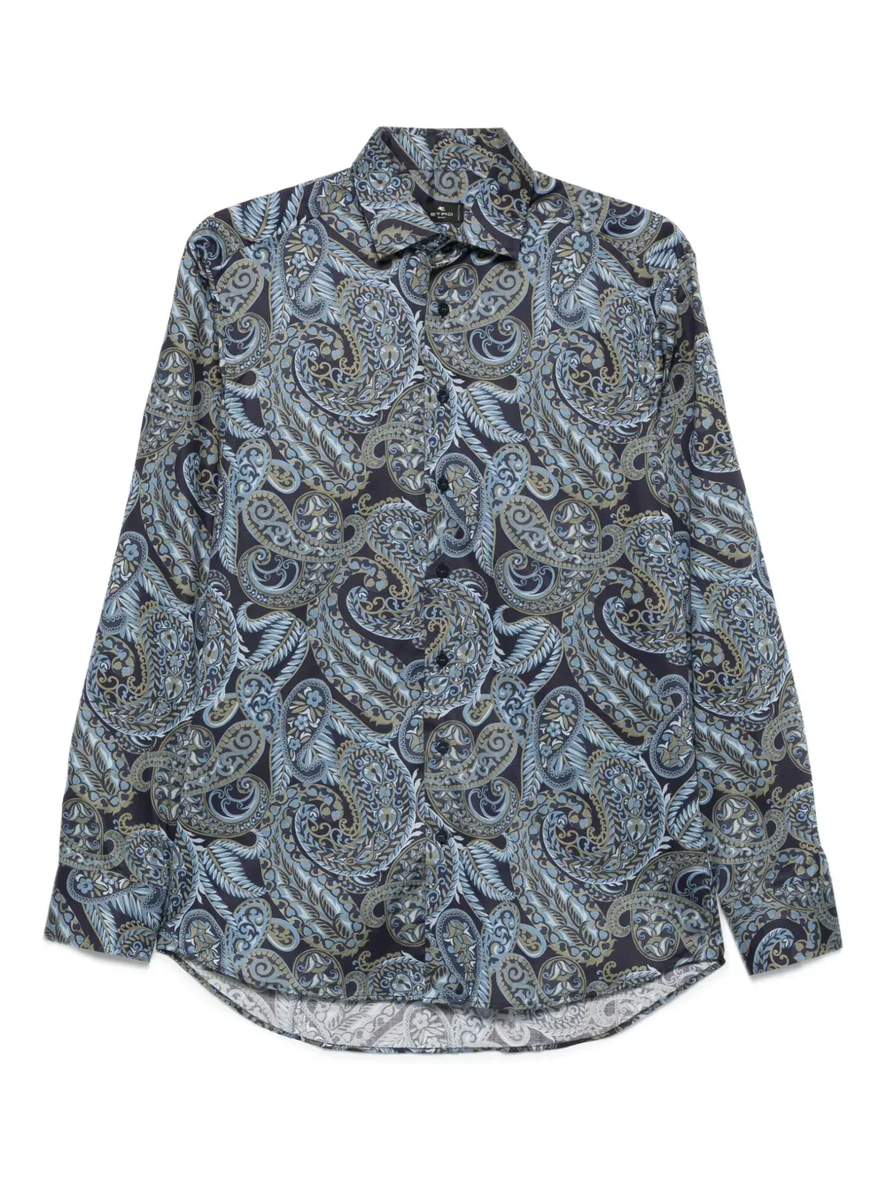 ETRO Overhemd met paisley-print X0883 BLUE MULTICOLOR