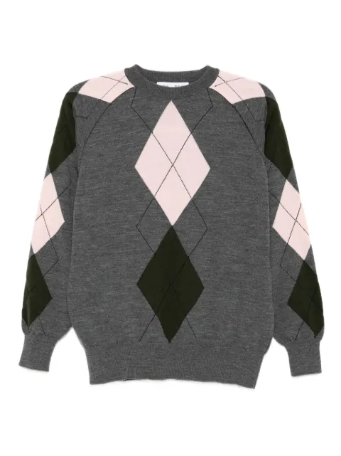 Toga Argyle Knit jumper