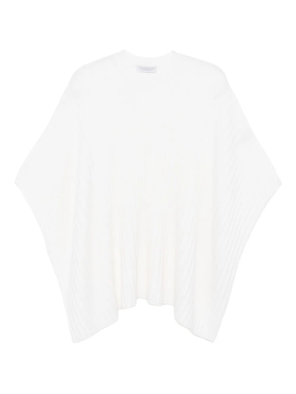 Gabriela Hearst Baron poncho | White | Image 1
