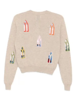 【美品✨】BARRIE バリー　ニット　セーター　XS カシミヤ　ホワイト Barrie（バリー）ニット・セーター - FARFETCH