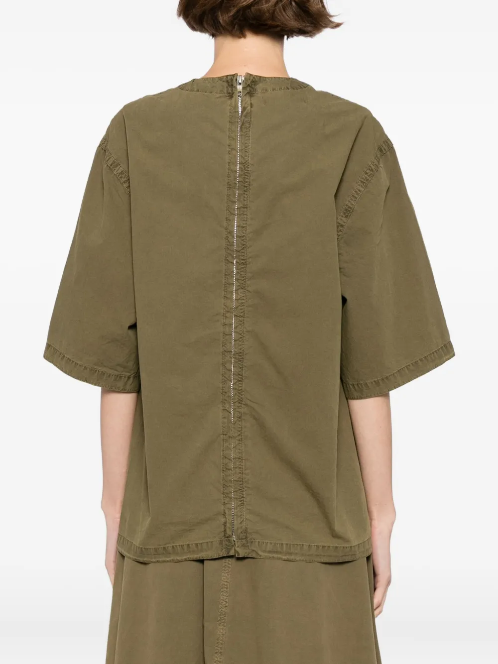 CO COLLECTION Katoenen T-shirt Groen