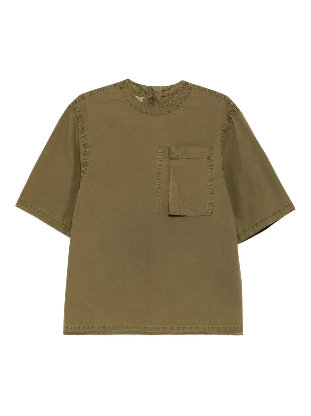 Co Collection Cotton T-shirt In Green