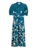 Gabriela Hearst Maude shirtdress - Blue