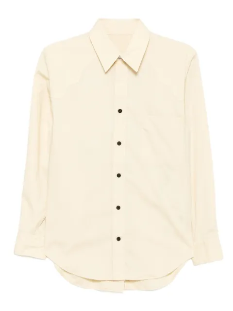 Toga front button fastening western shirt