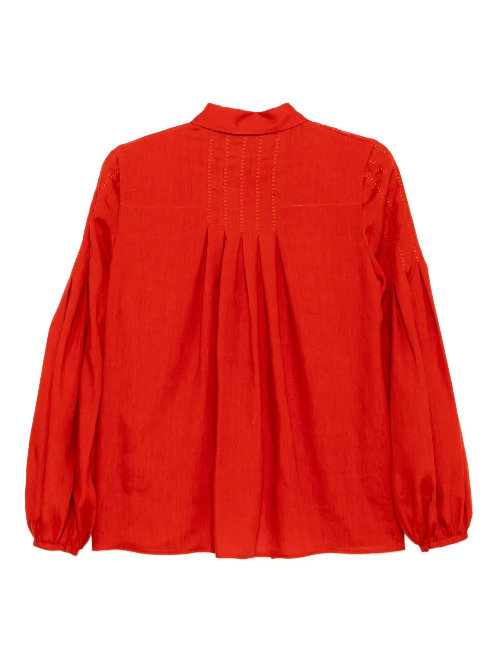 Gabriela Hearst Inga blouse - Rood