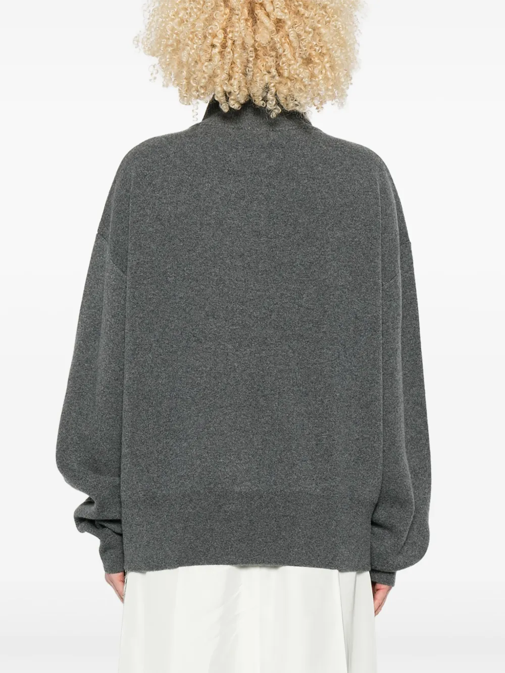 extreme cashmere Kasjmier vest Grijs