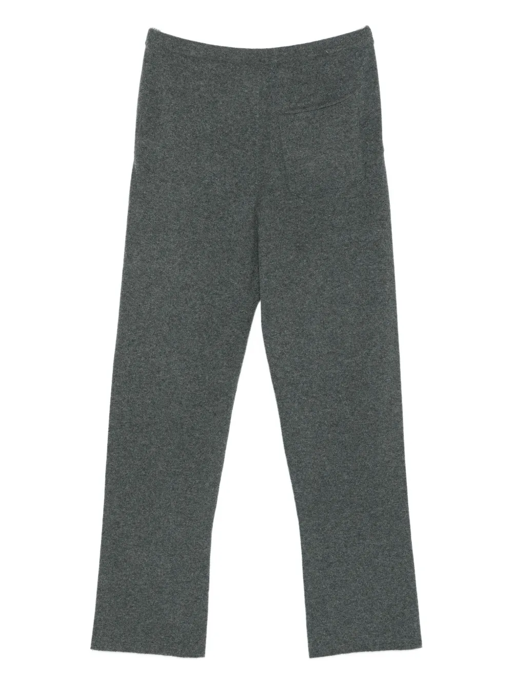 extreme cashmere Broek met geborduurd logo Grijs