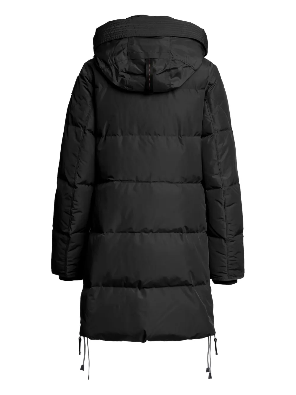 Parajumpers Hooded Quilted Coat In Black