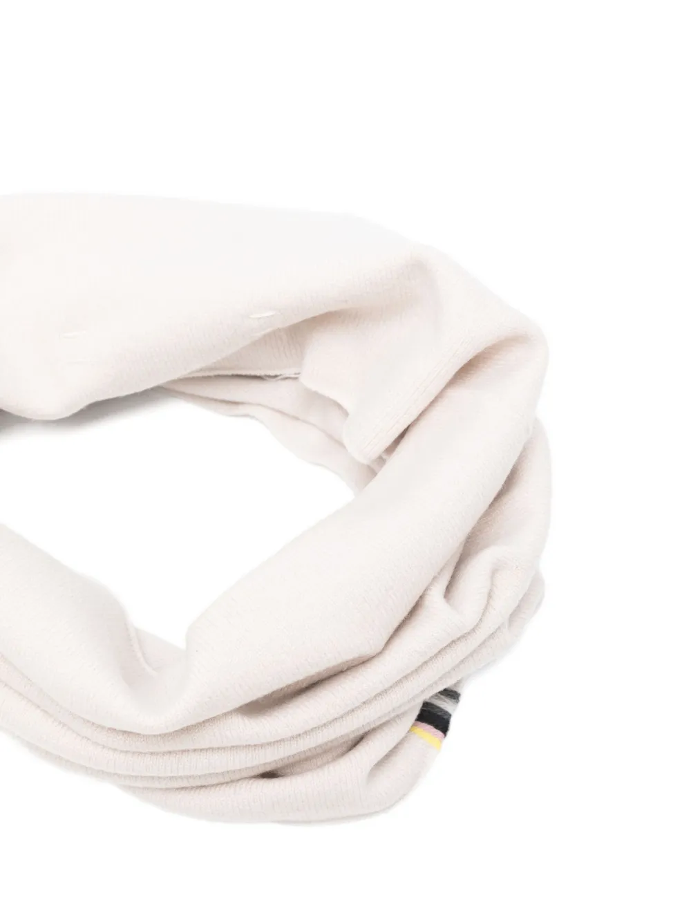 extreme cashmere knitted scarf Beige