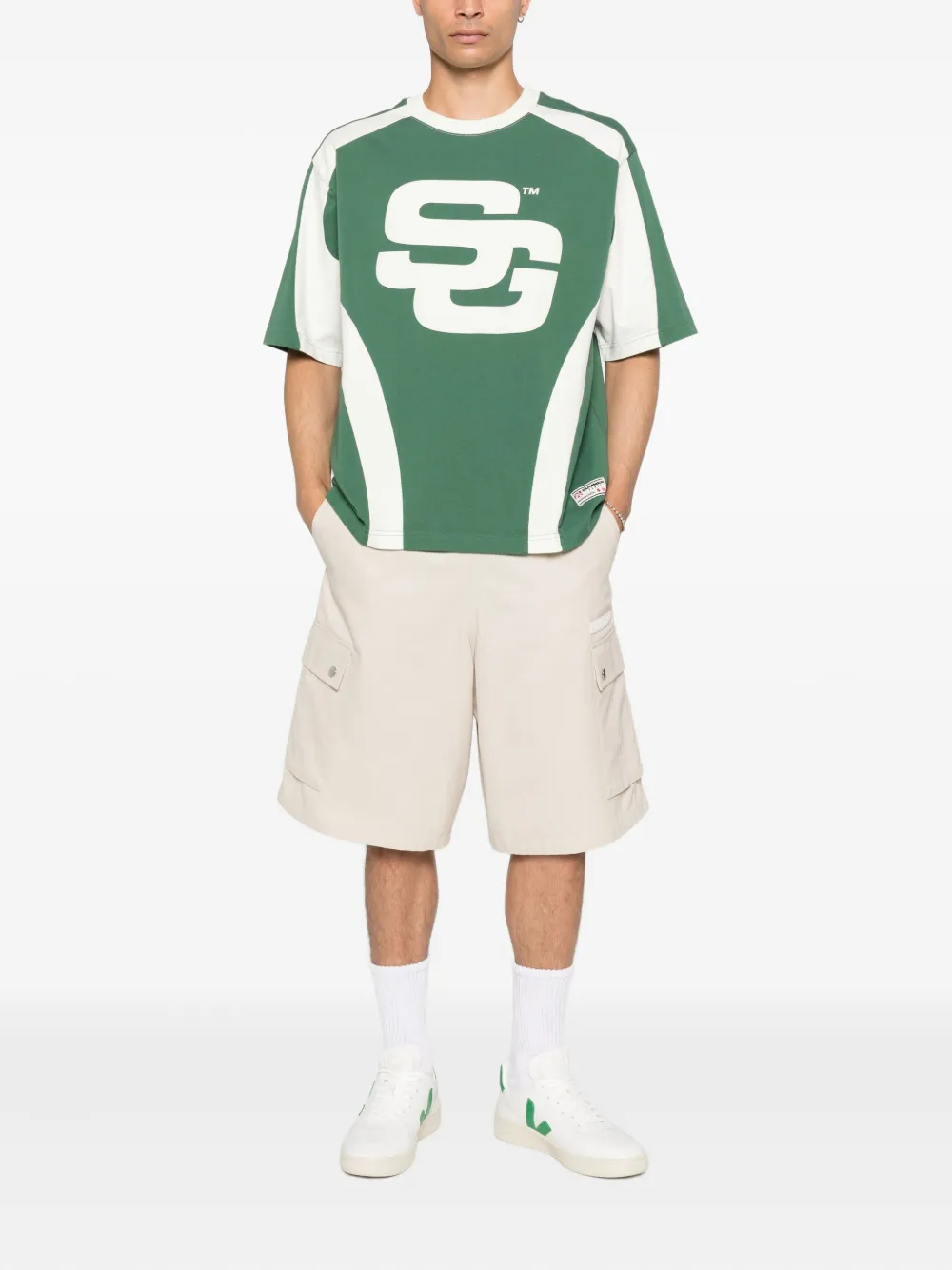 SUMMER GAMES panelled logo T-shirt | T-Shirts | Image 2