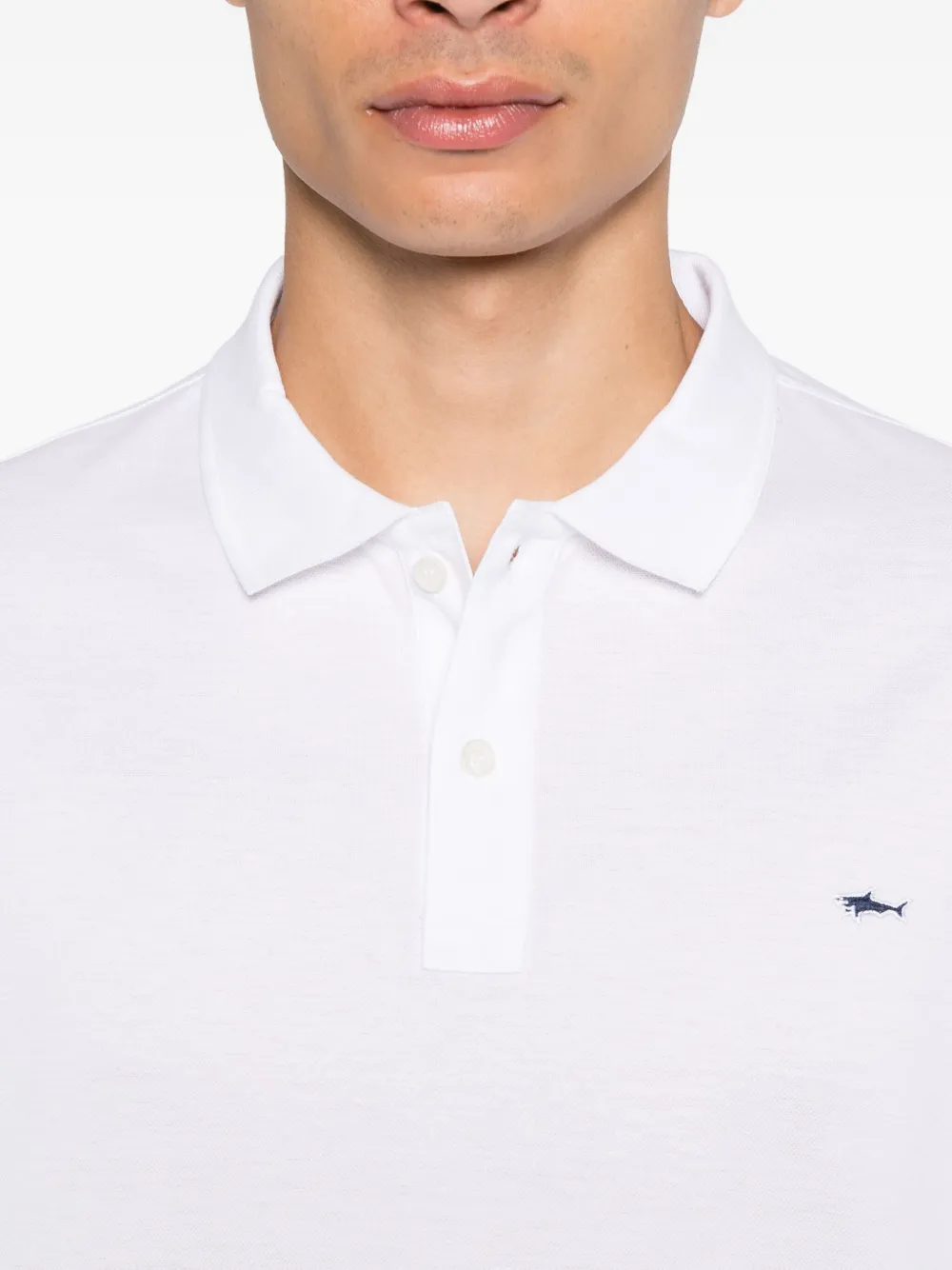 Paul & Shark Poloshirt met logo Wit