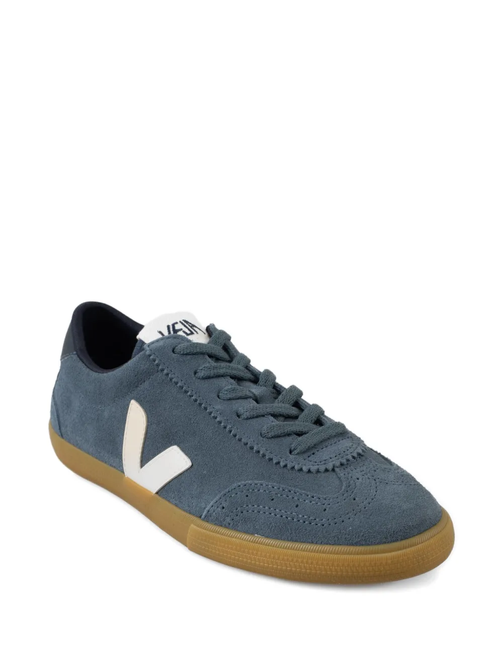 VEJA suede v-logo sneakers Blue