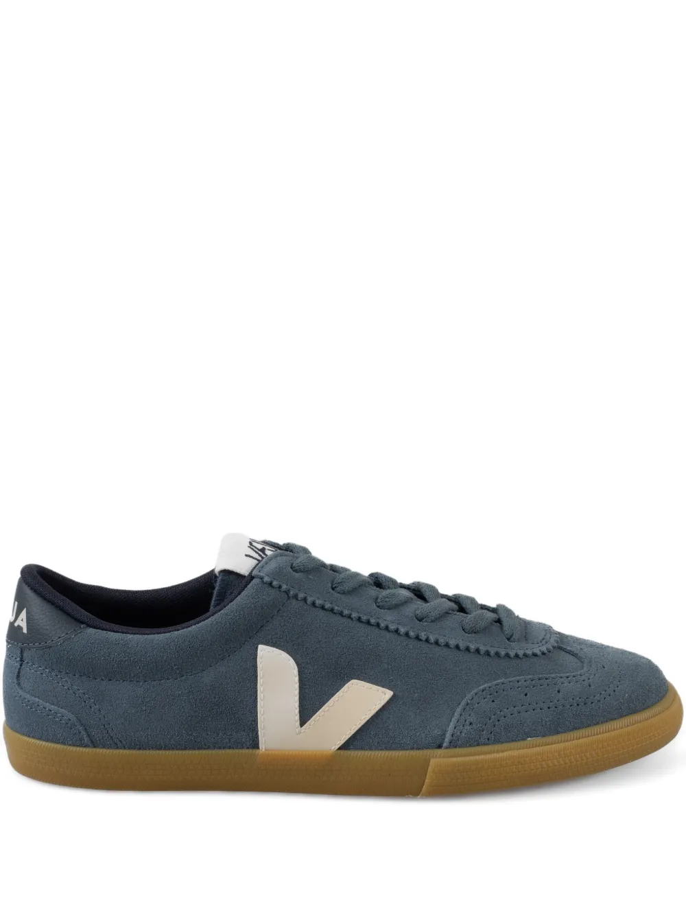 VEJA suede v-logo sneakers Blue